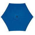 Gan Eden UM90BKOBD34RB 9 ft. Royal Blue Market Umbrella GA2516206